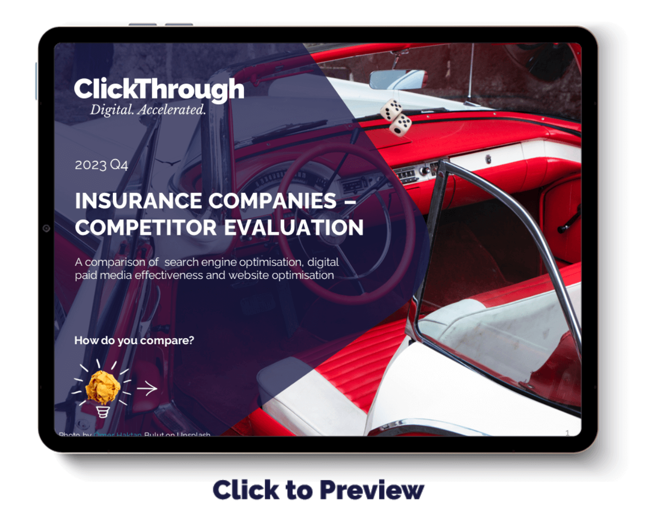 UK Insurance Companies Digital Marketing Benchmark Report, Q4 2023